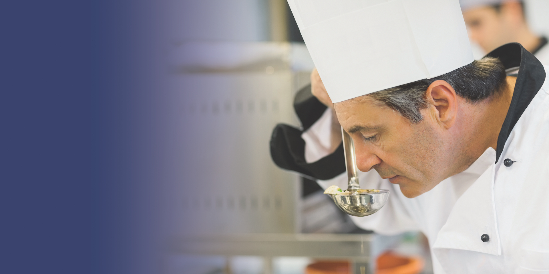 Chef cooking with Niigata seafood